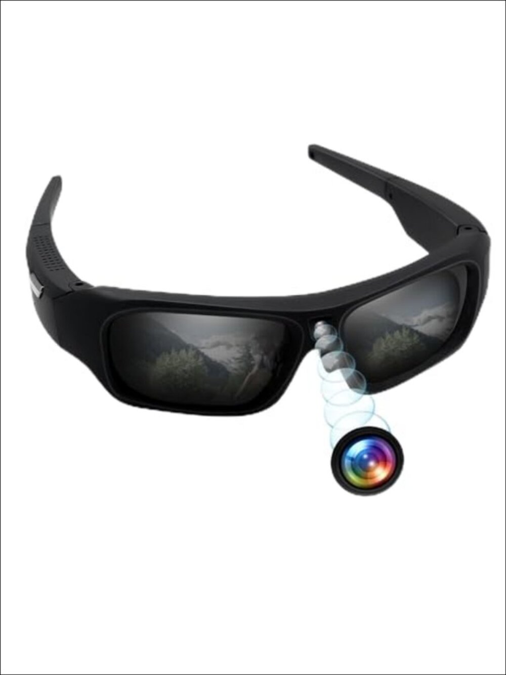 4K HD Video Camera Sunglasses Polarized UV400 Smart Glasses